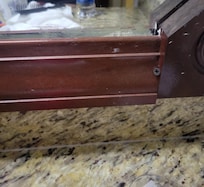 the mirror