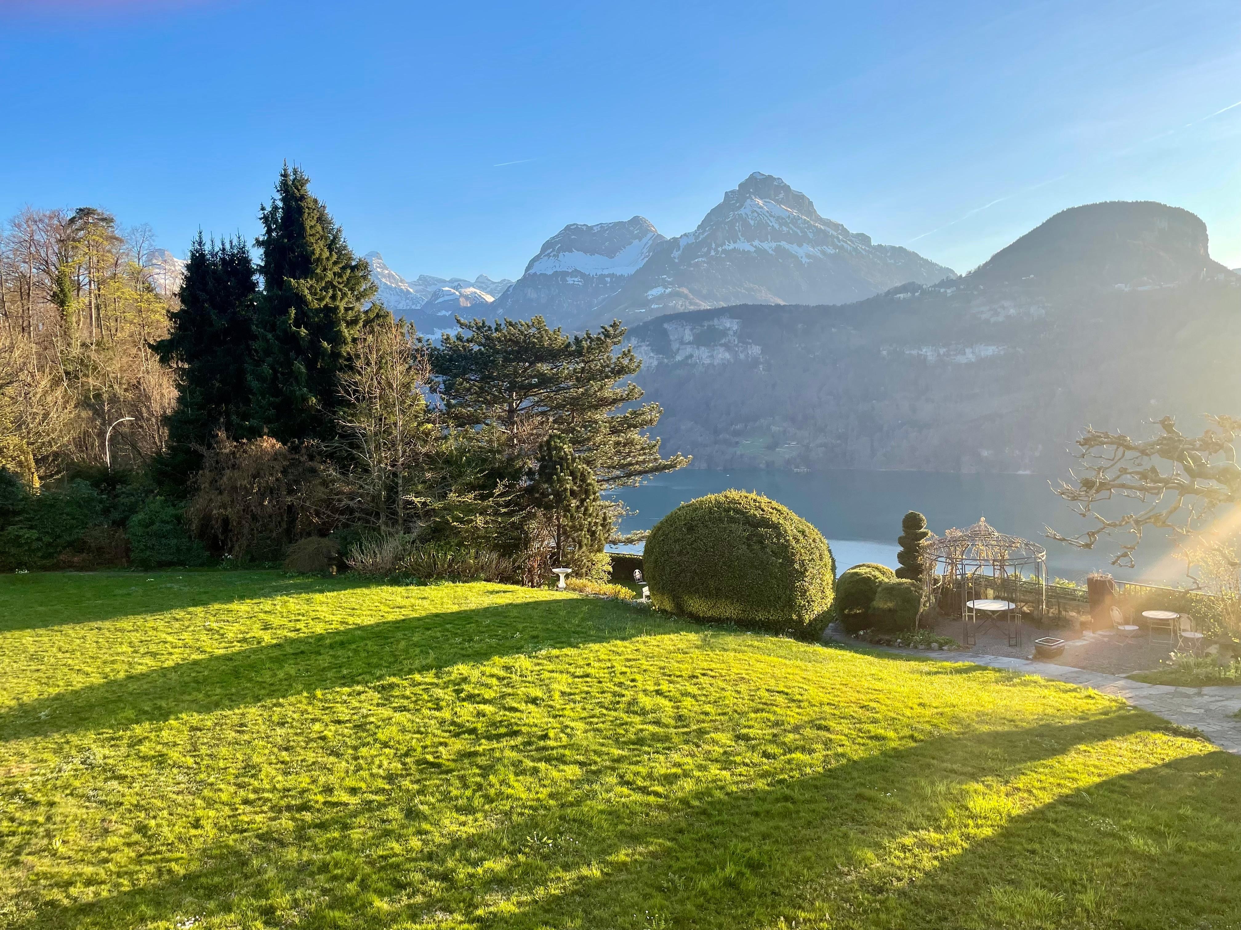 View from the balcony.