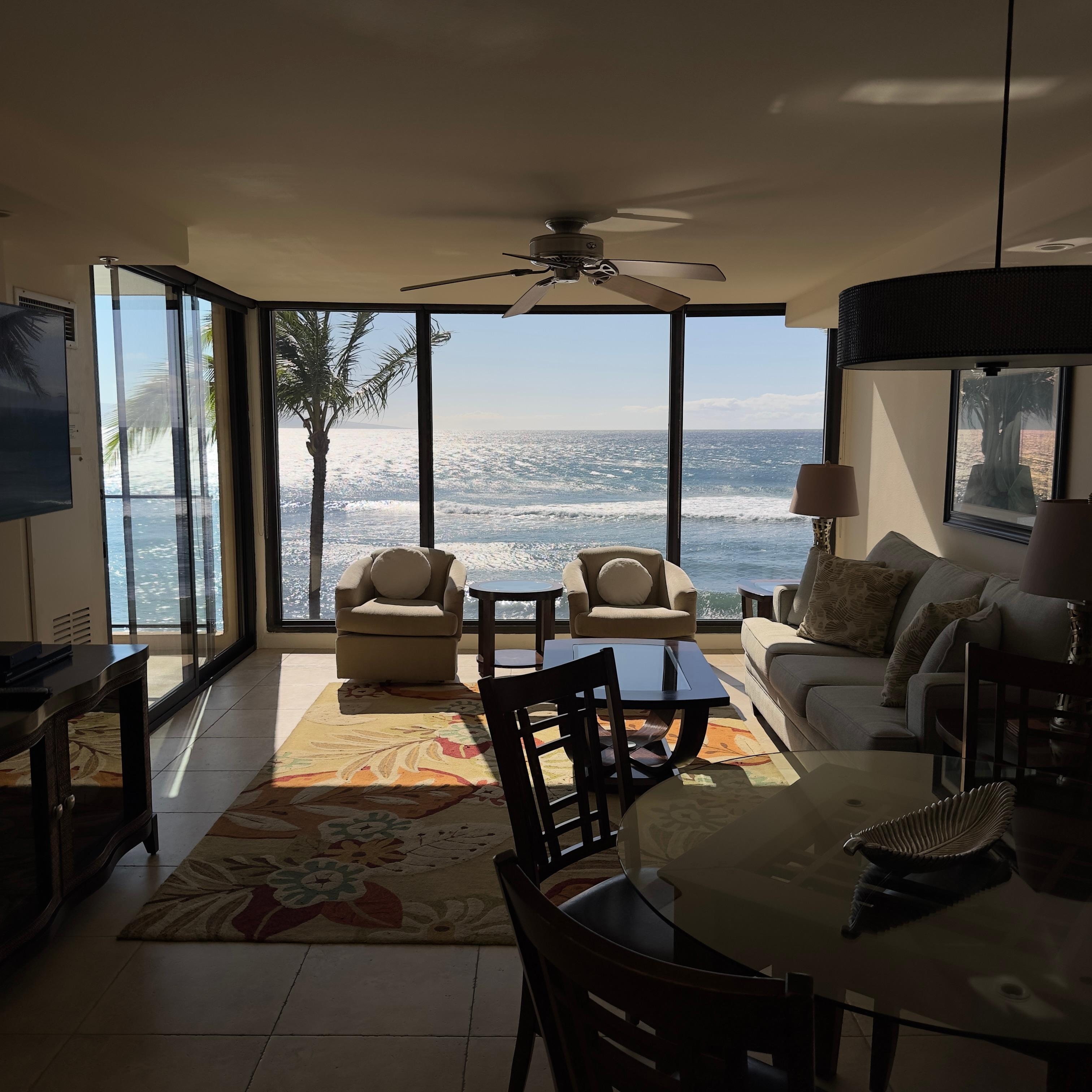 This is what you see as soon as you walk in!