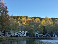 View from fishing at the pond!