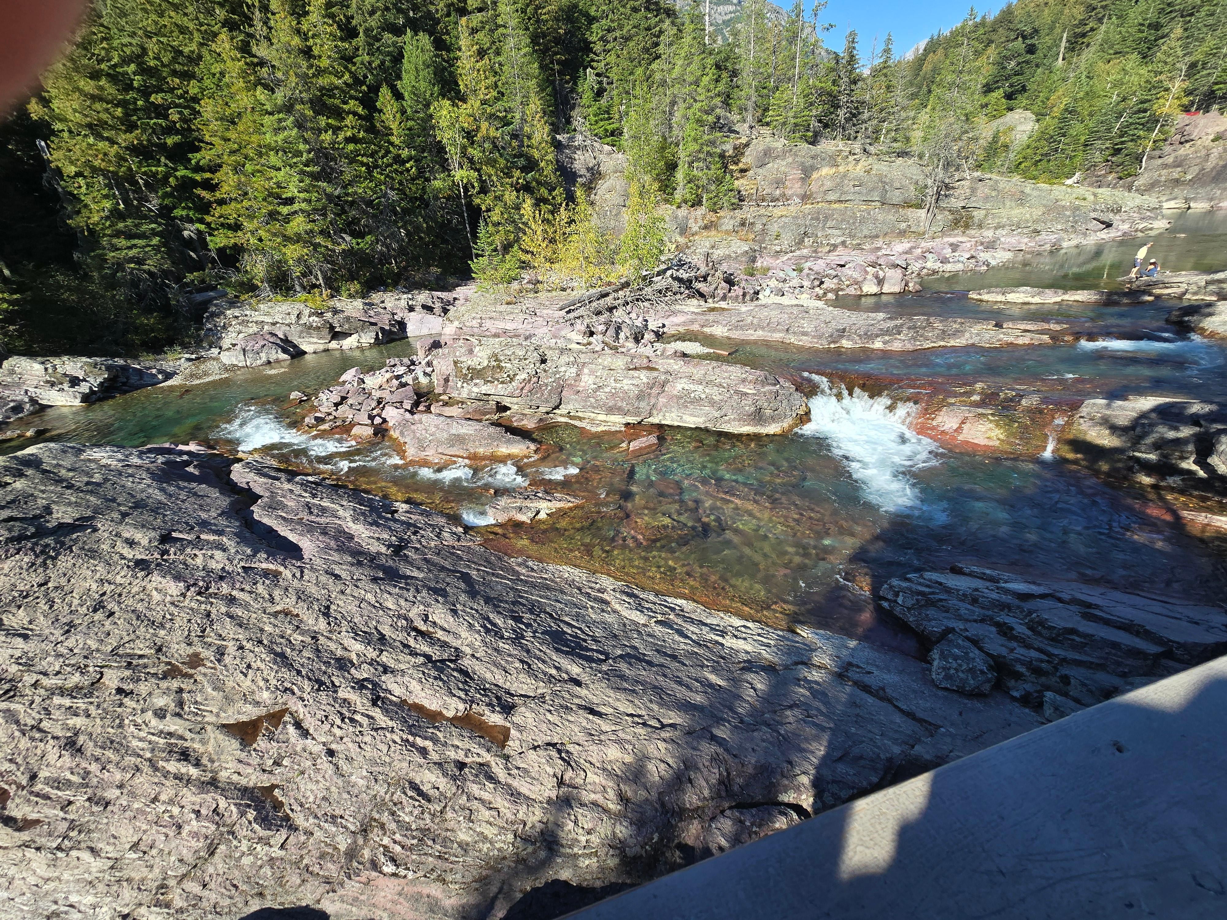 Neat place at Glacier national park.