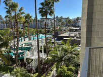 The view from our room. This is the center of the resort.