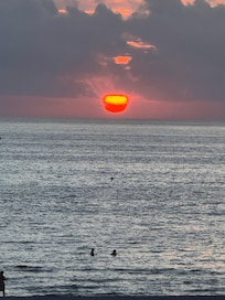 Amazing sunsets from our balcony