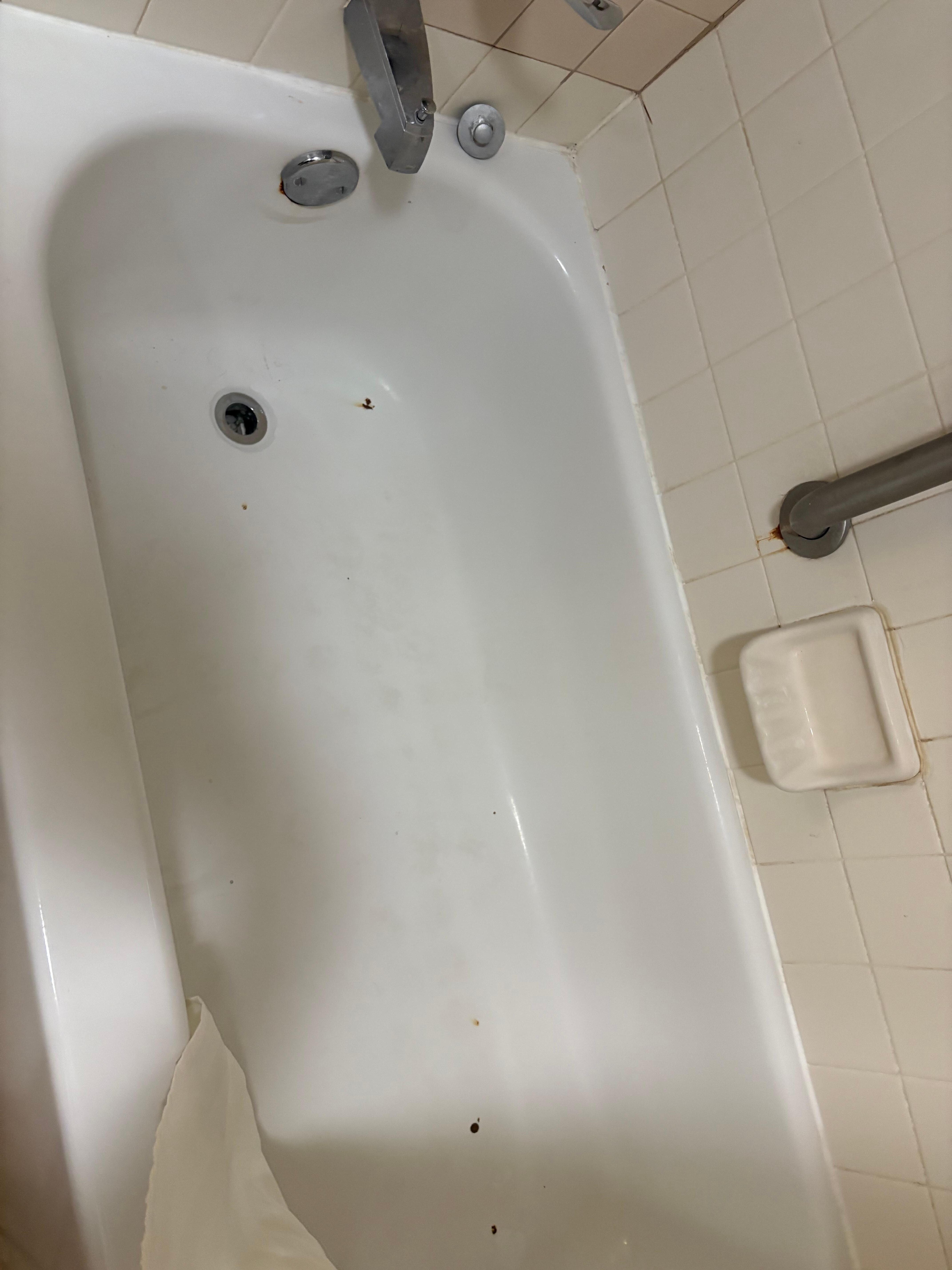 dirty bathroom