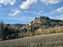 Beautiful medieval hilltop town