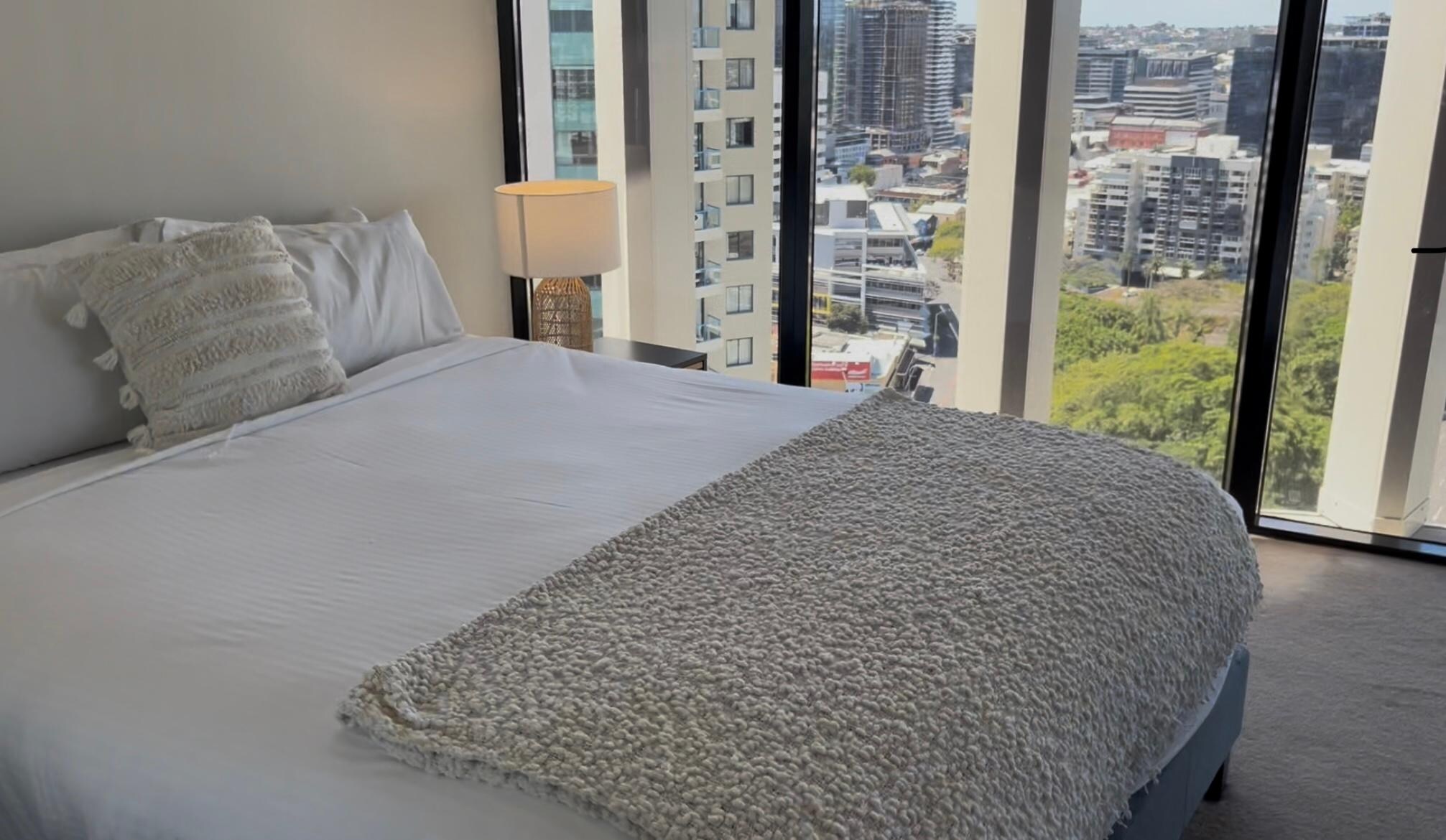 2 Bedroom City View Master Bedroom