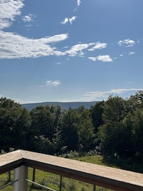 View from the cottage deck