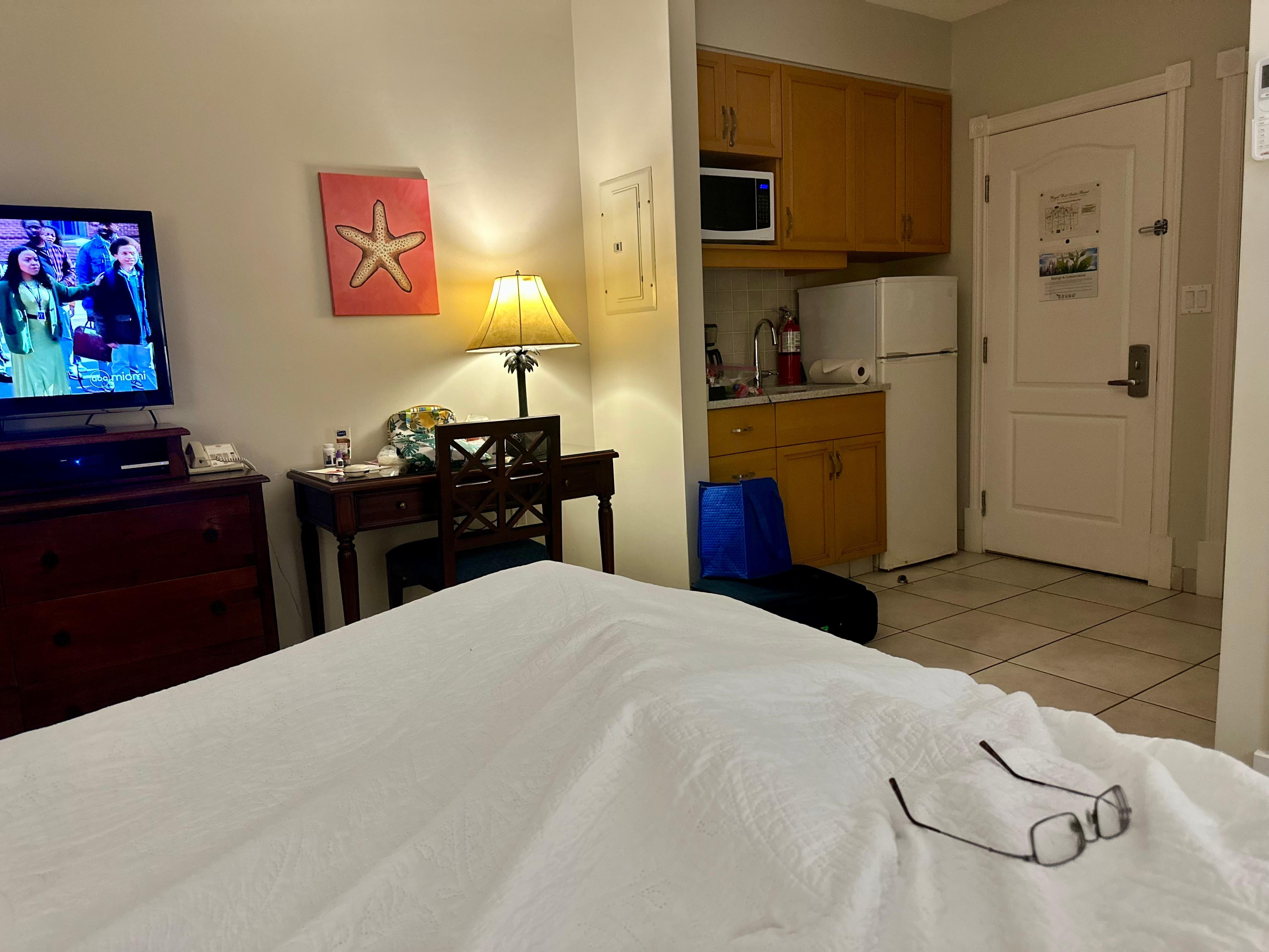 Garden room with simple amenities 