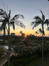 Beautiful view from the lanai.