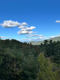 From the balcony