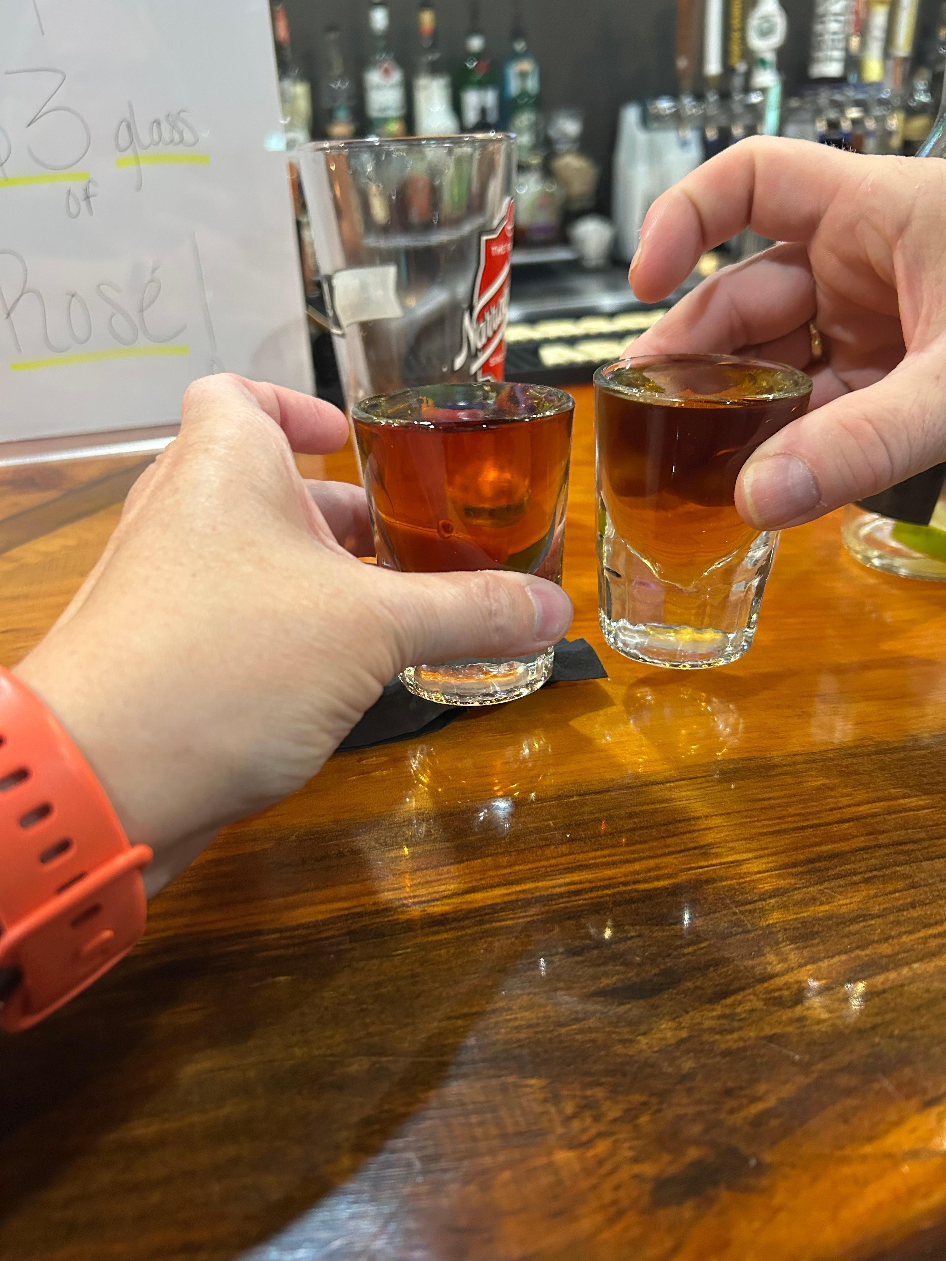 Birthday shot