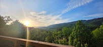 Beautiful view from the deck!