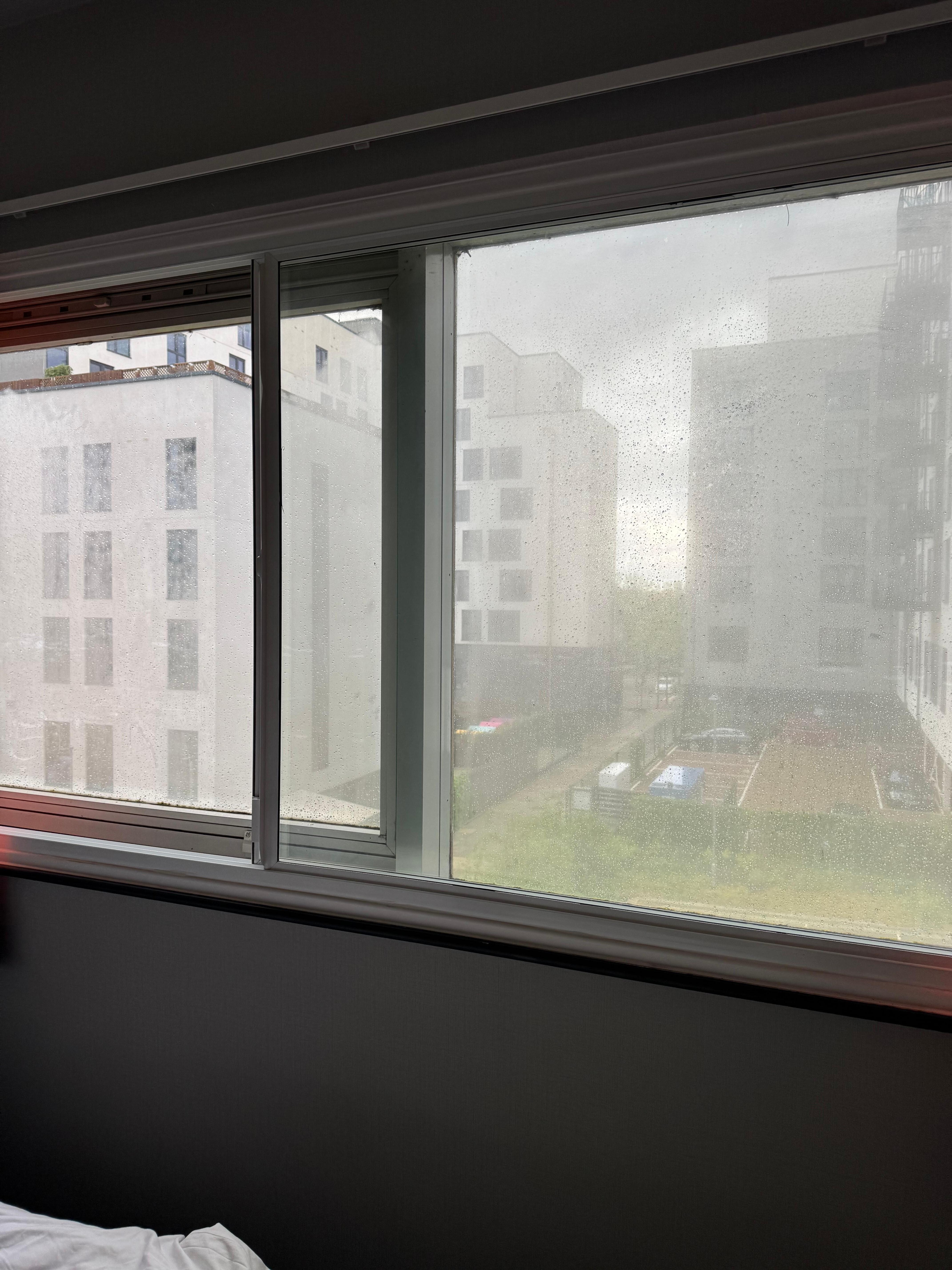 Foggy windows due to humidity on AC