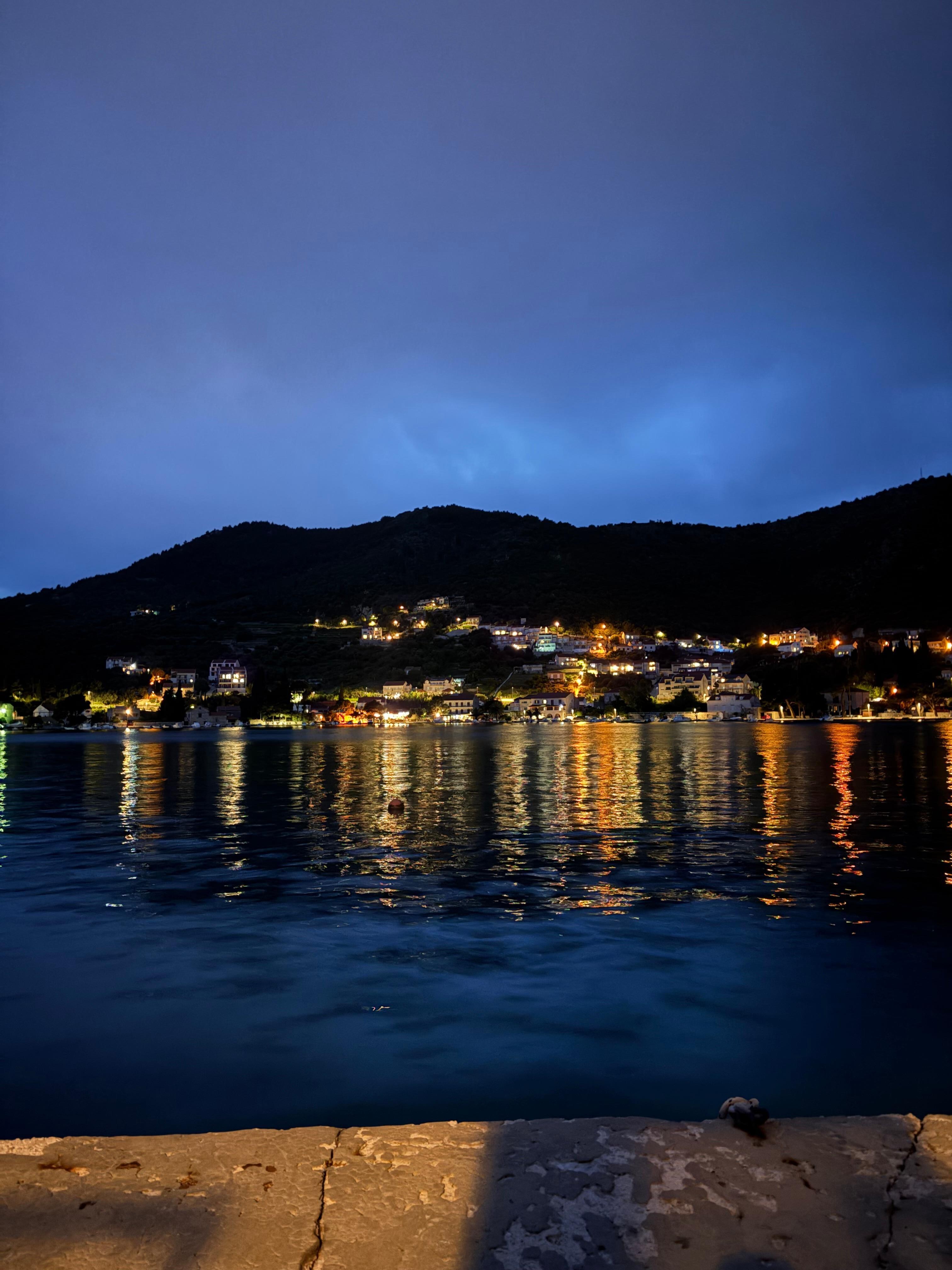 View across the bay on a lovely evening. 