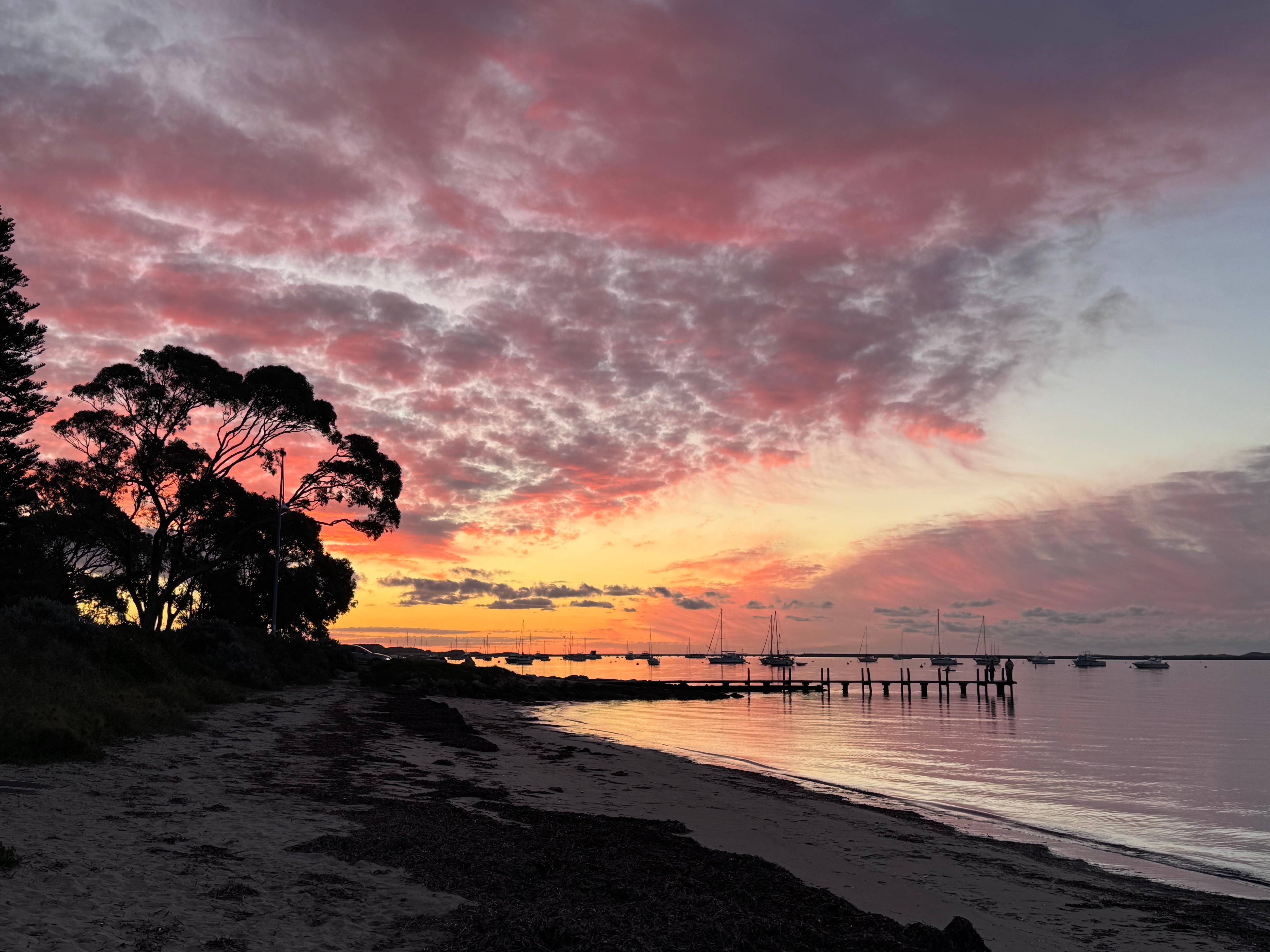 Sunset,
Palm Beach, Rockingham 