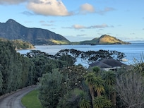The extraordinary view from the Bach, in the evening sun