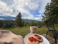 View from our cabin