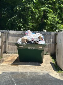 Trash daily!