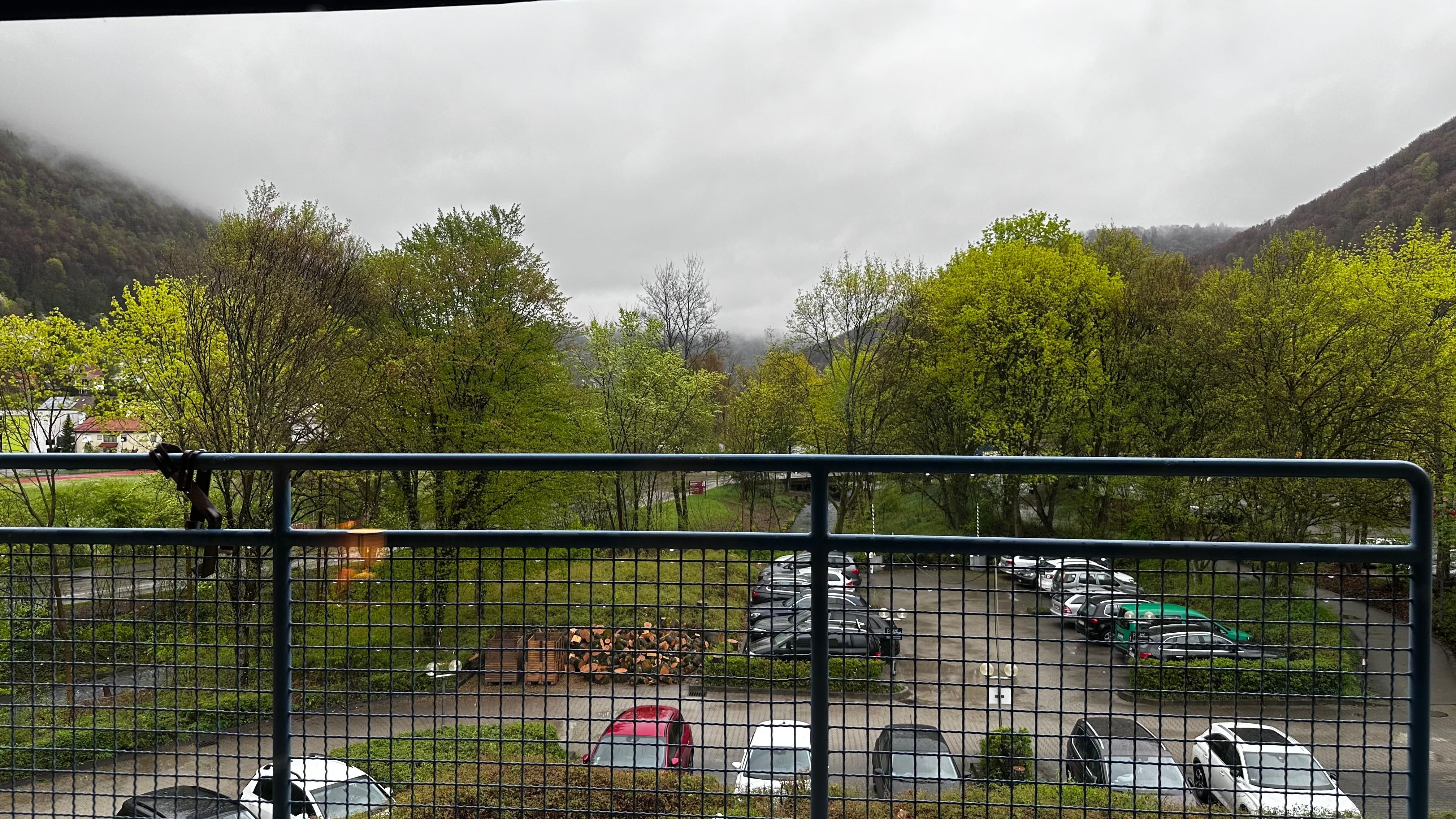 View from balcony of floor 2