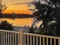Sunset from the porch