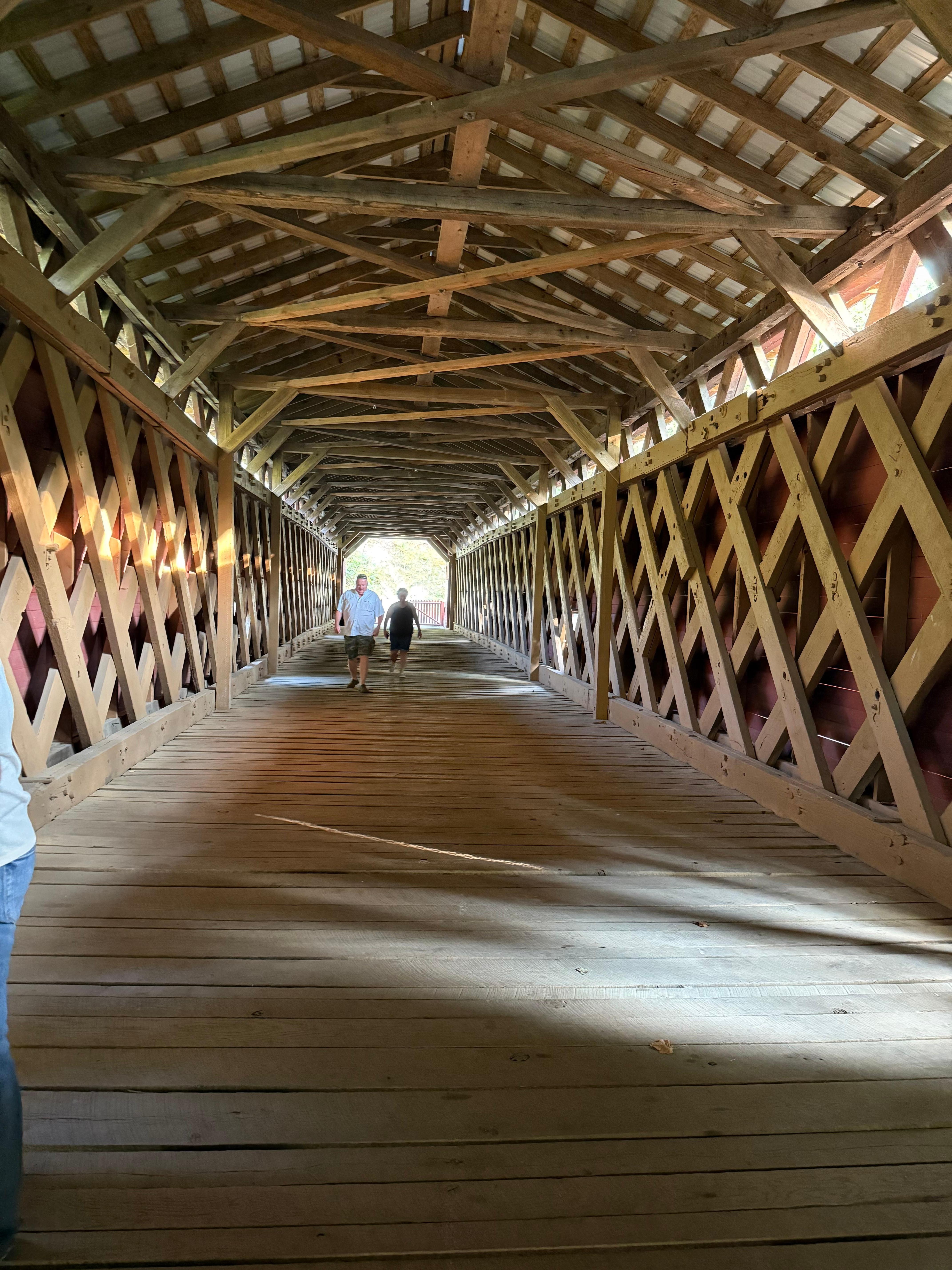 The covered bridge