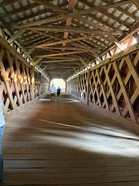The covered bridge