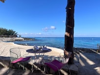 View from breakfast buffet area