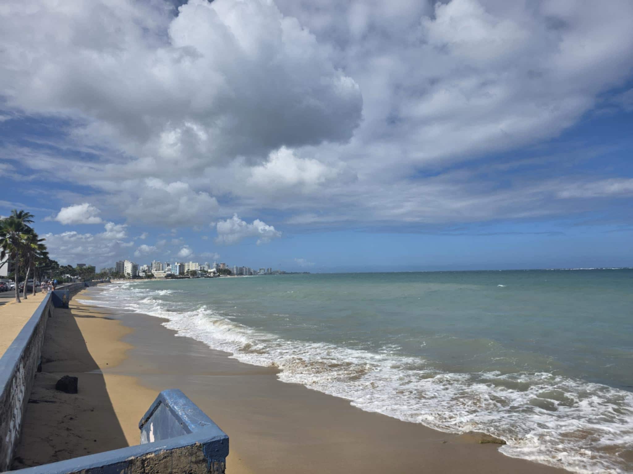Beach down the street