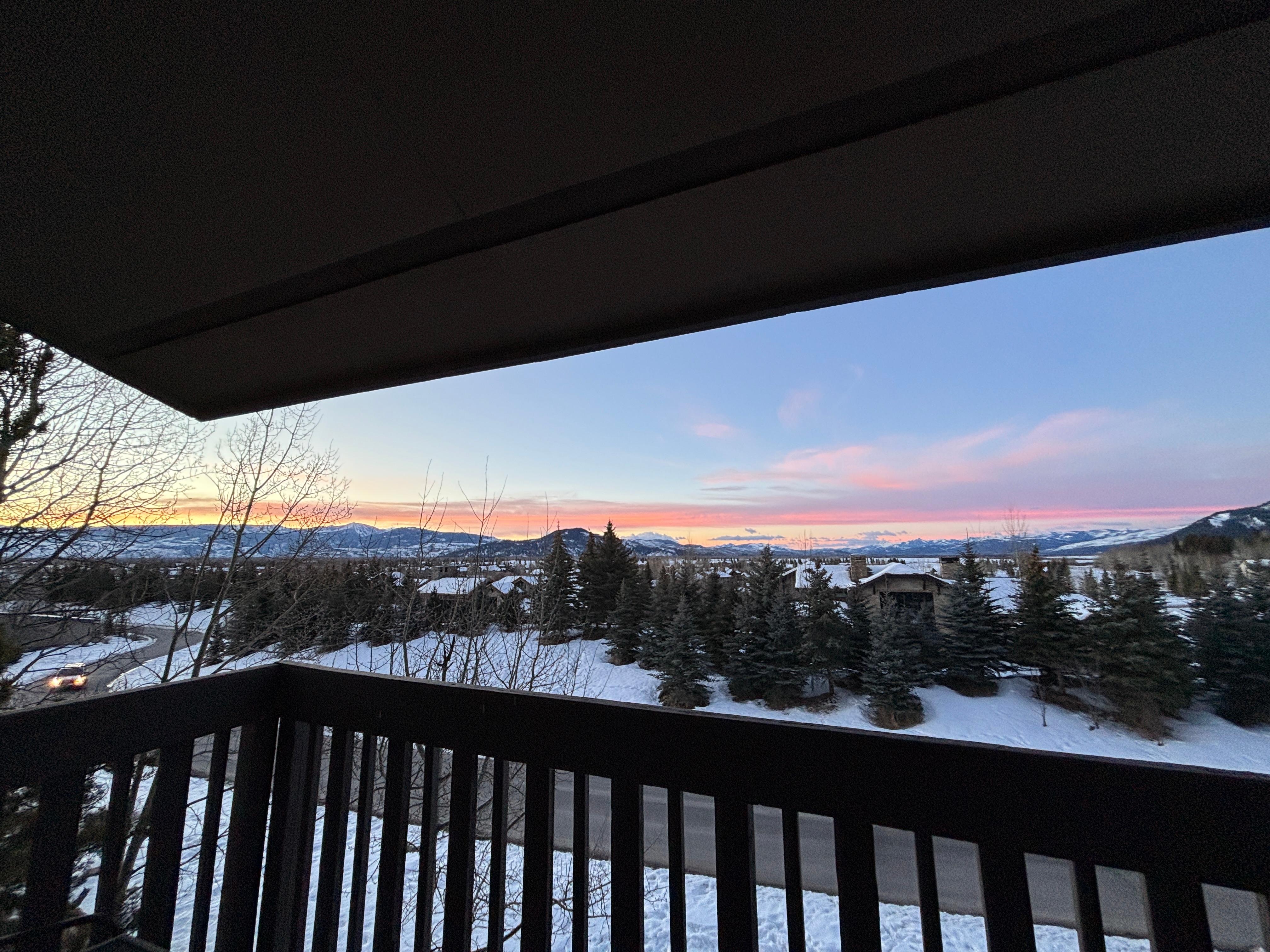 Fantastic location and view.