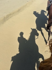 Riding on the second day