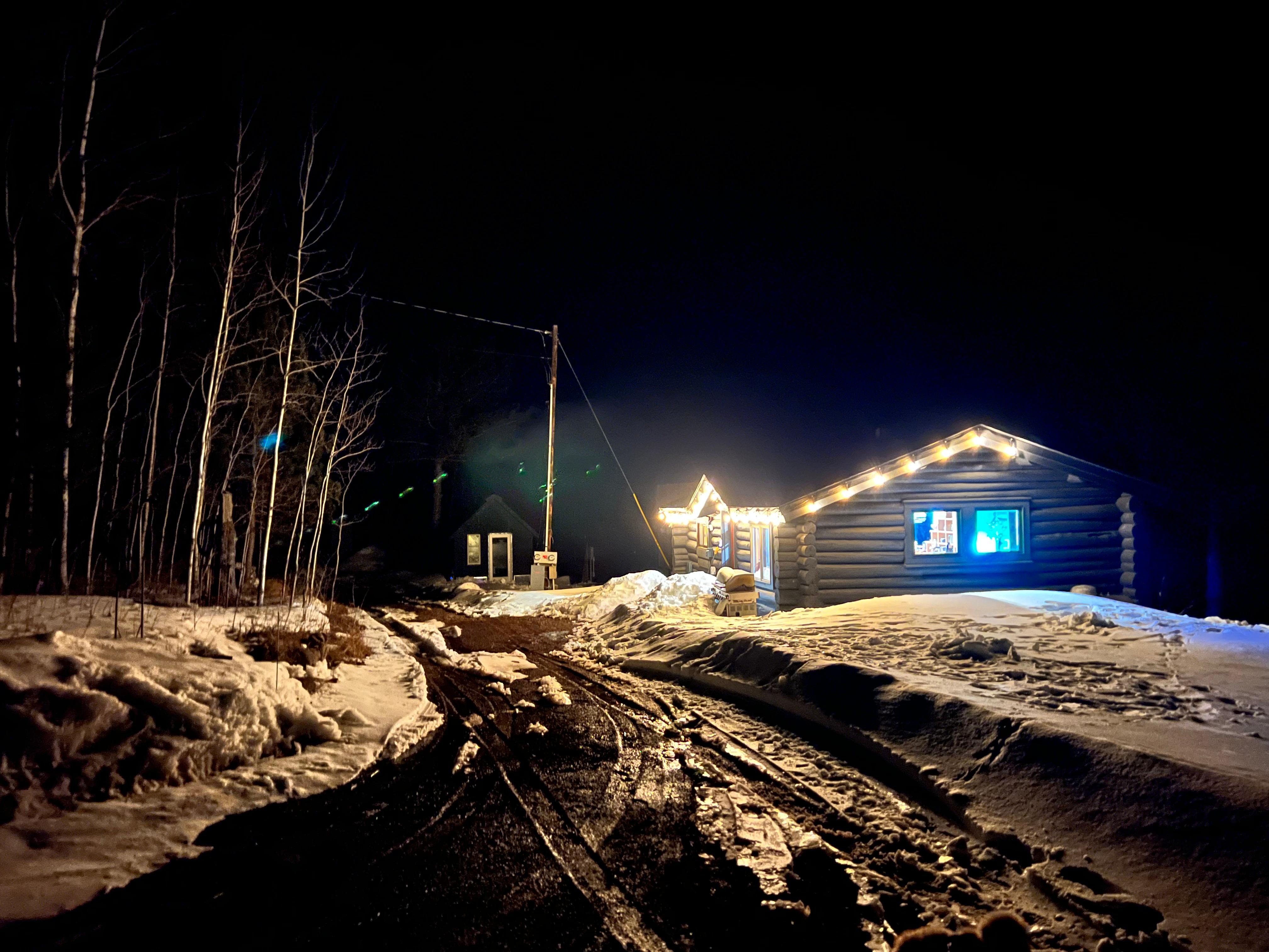 The cabin.