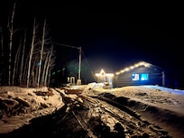 The cabin.