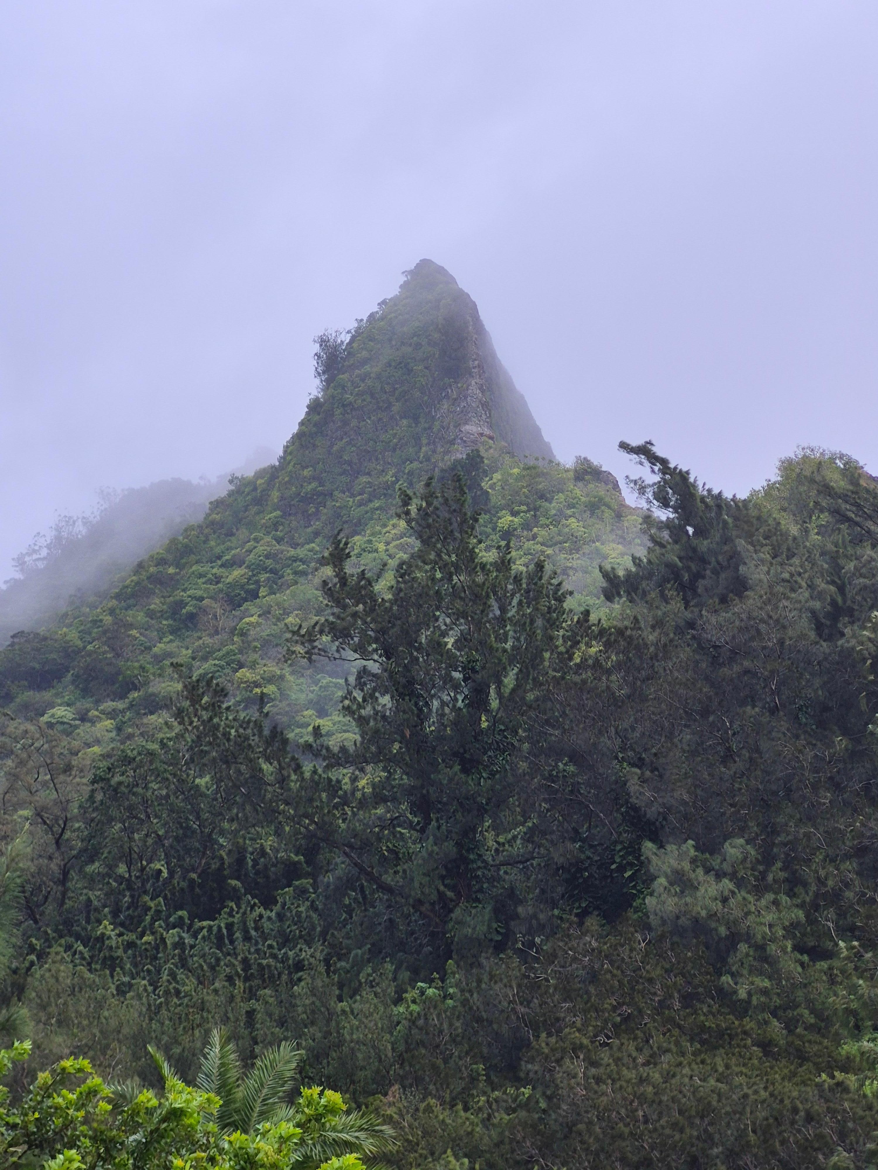 Giant rock from a lookout