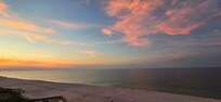 Sunrise on the balcony