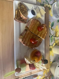 Delicious homemade breakfast