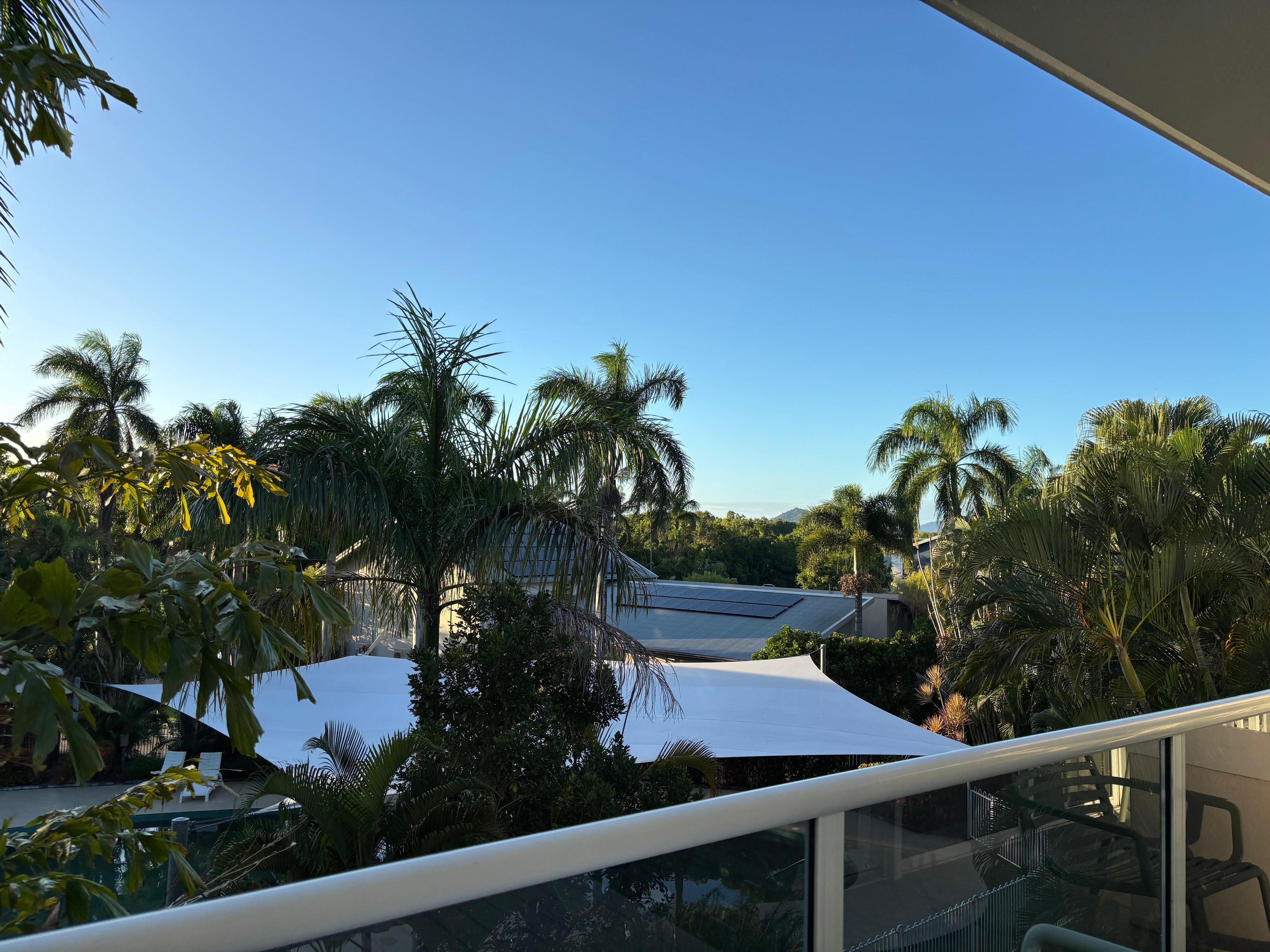 View from the balcony 