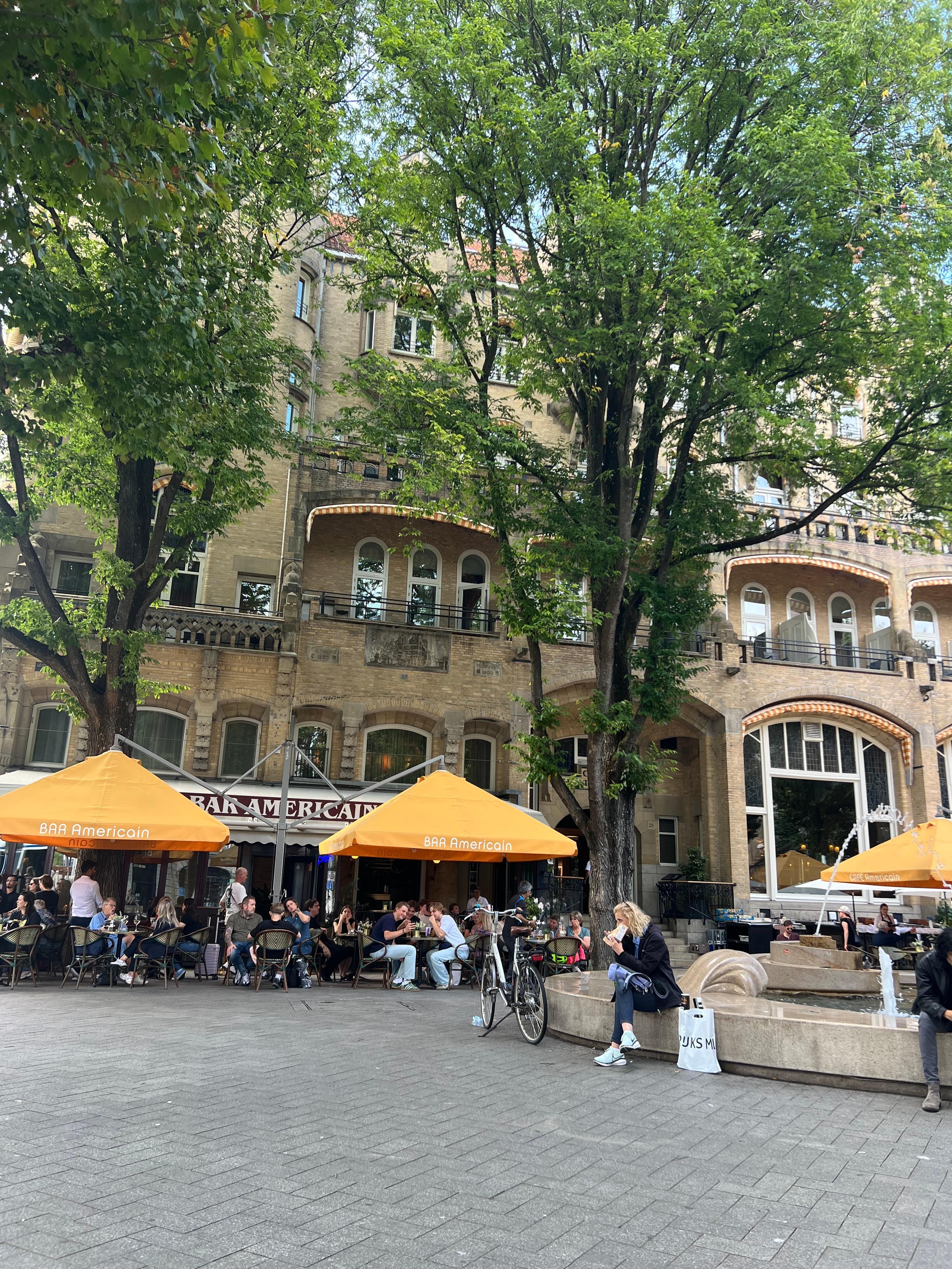 Bilde av uteserveringen