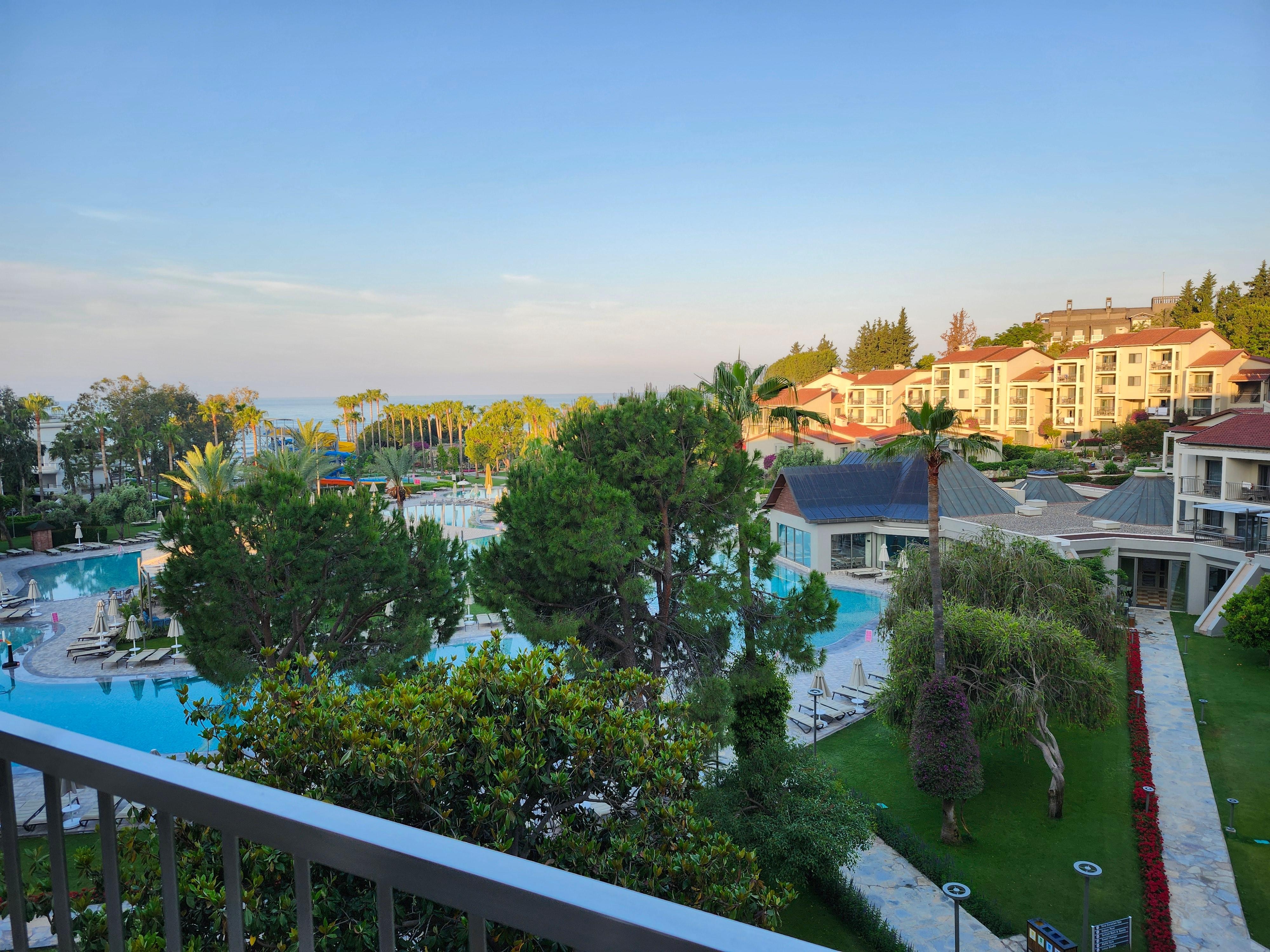 View from our balcony.