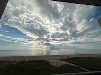 One of the views from the balcony