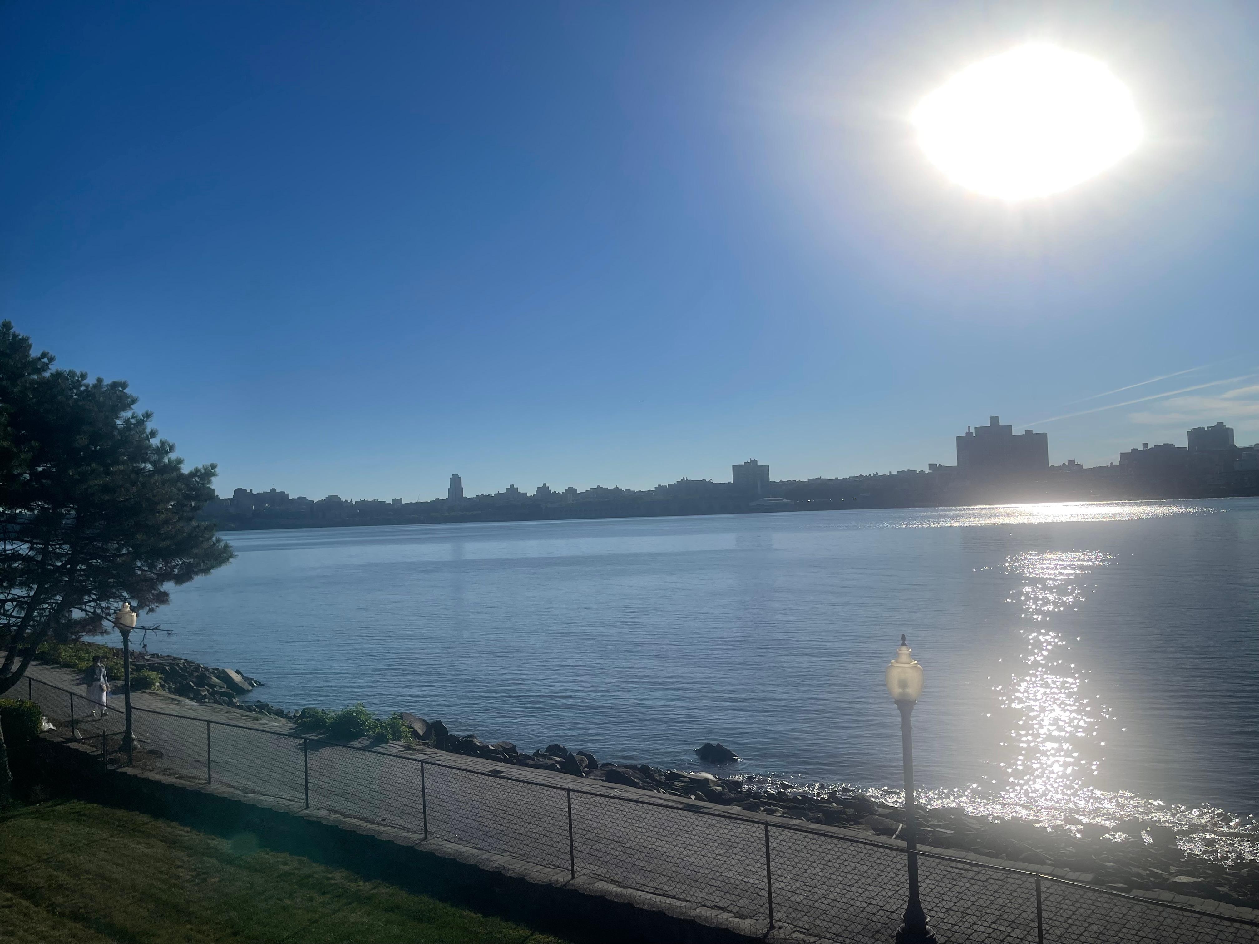 View from the outdoor balcony 