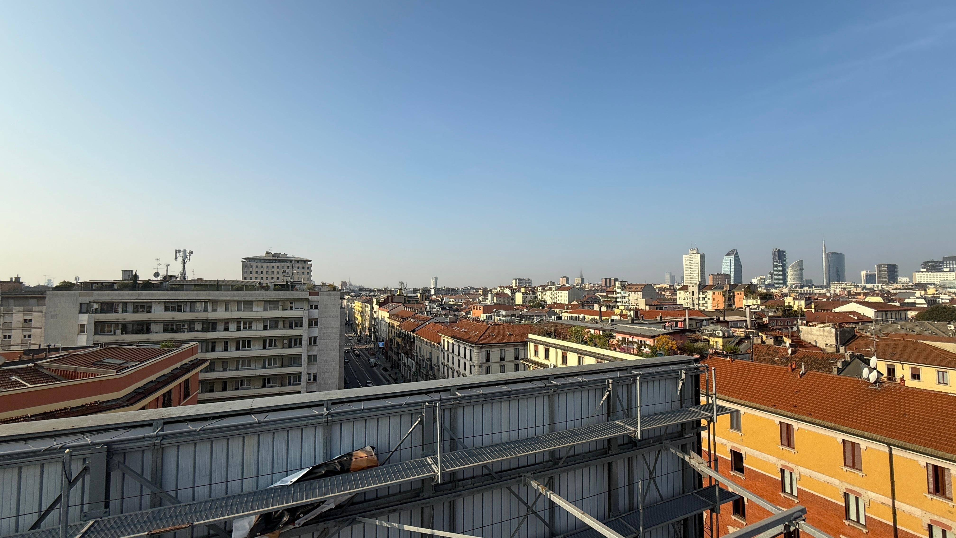 Udsigt fra tag terrassen