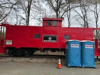 Trailhead in Hiram six minutes from hotel