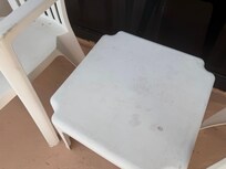 The dirty chairs