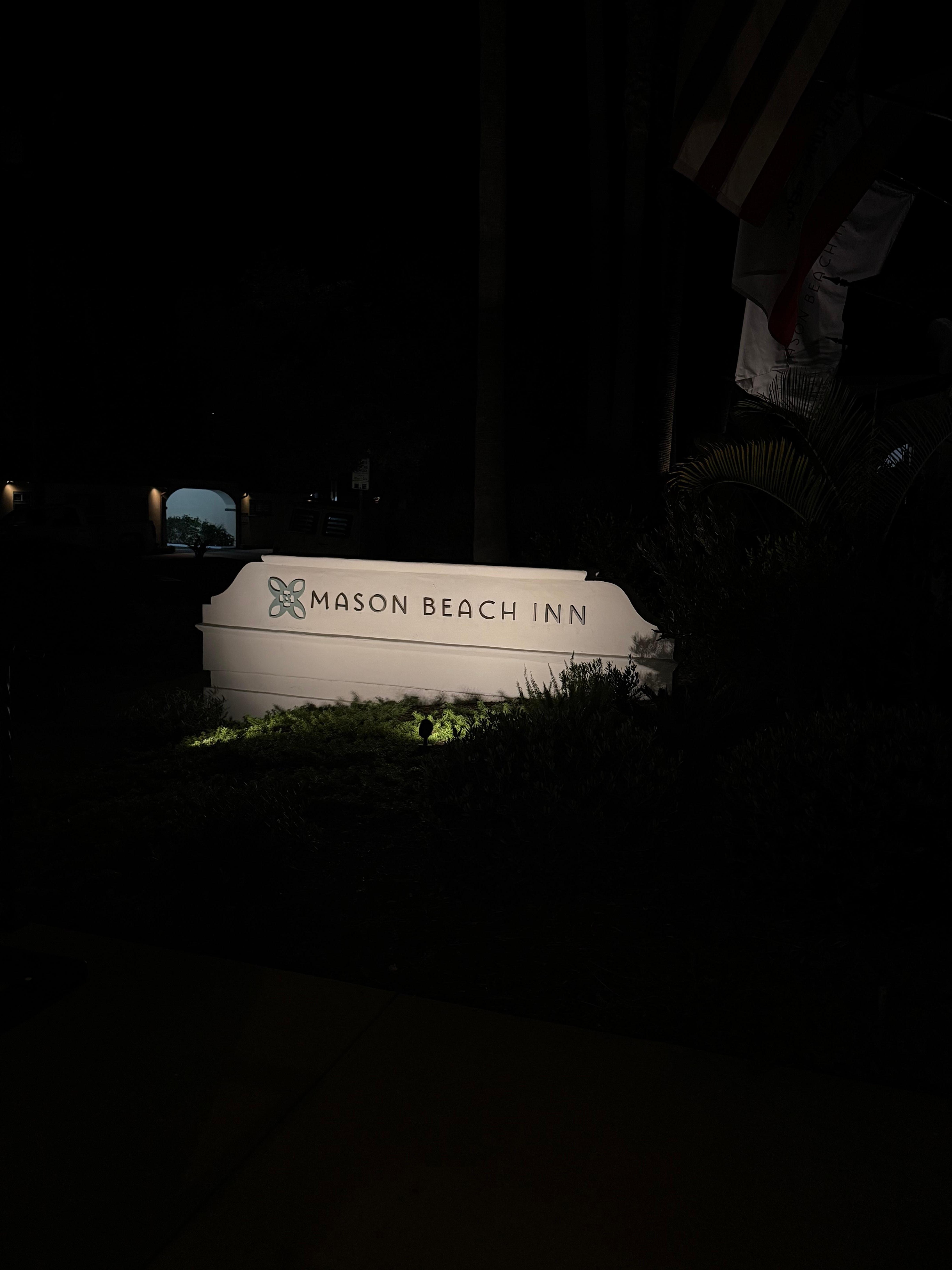 Easy to find if arriving late