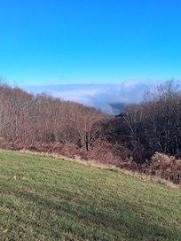 View of the mountains across from unit
