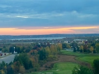 View from the two queen bed room