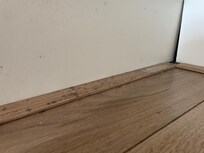 Schimmelige Fußleisten