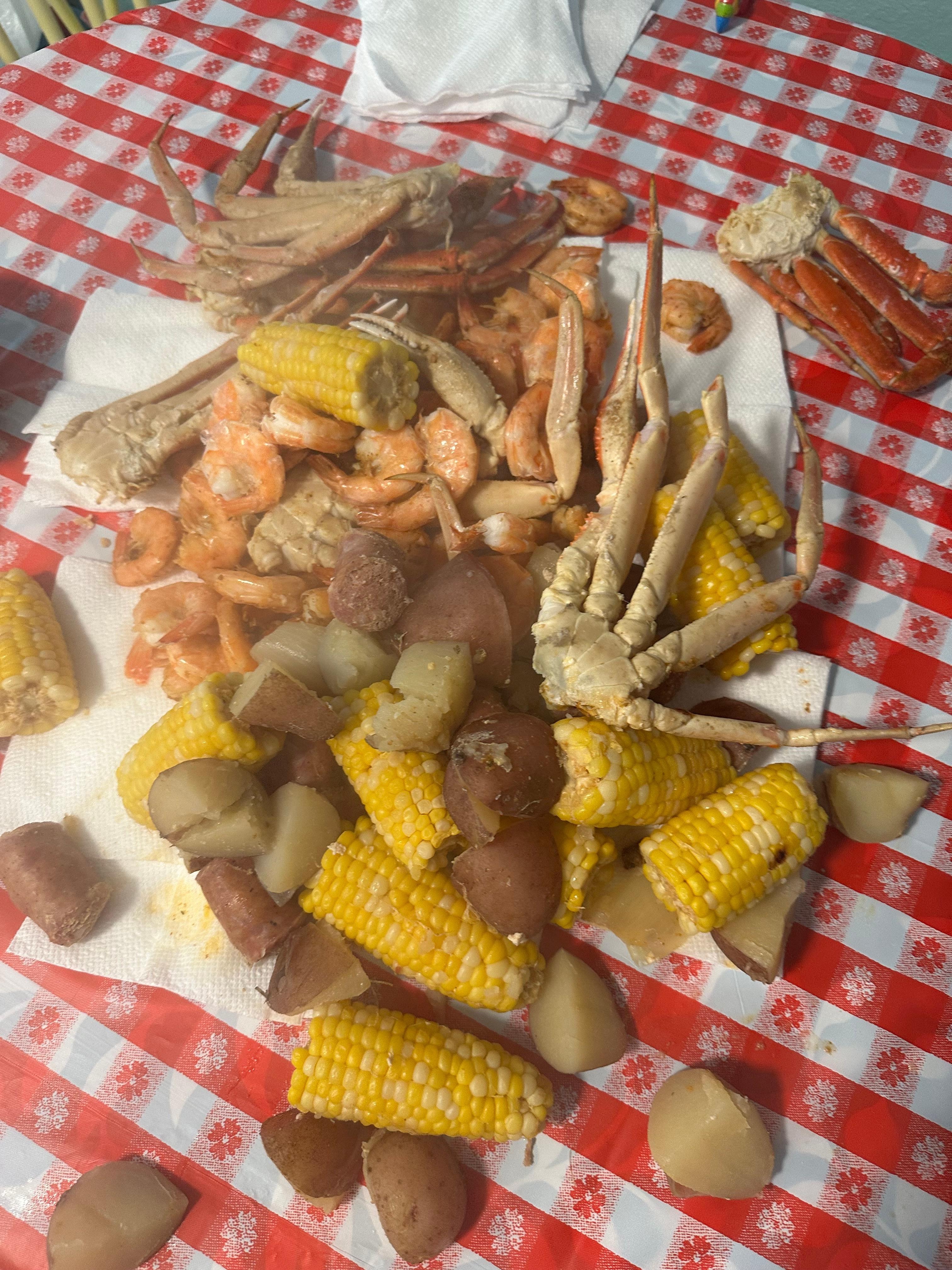 Dinner the last night….