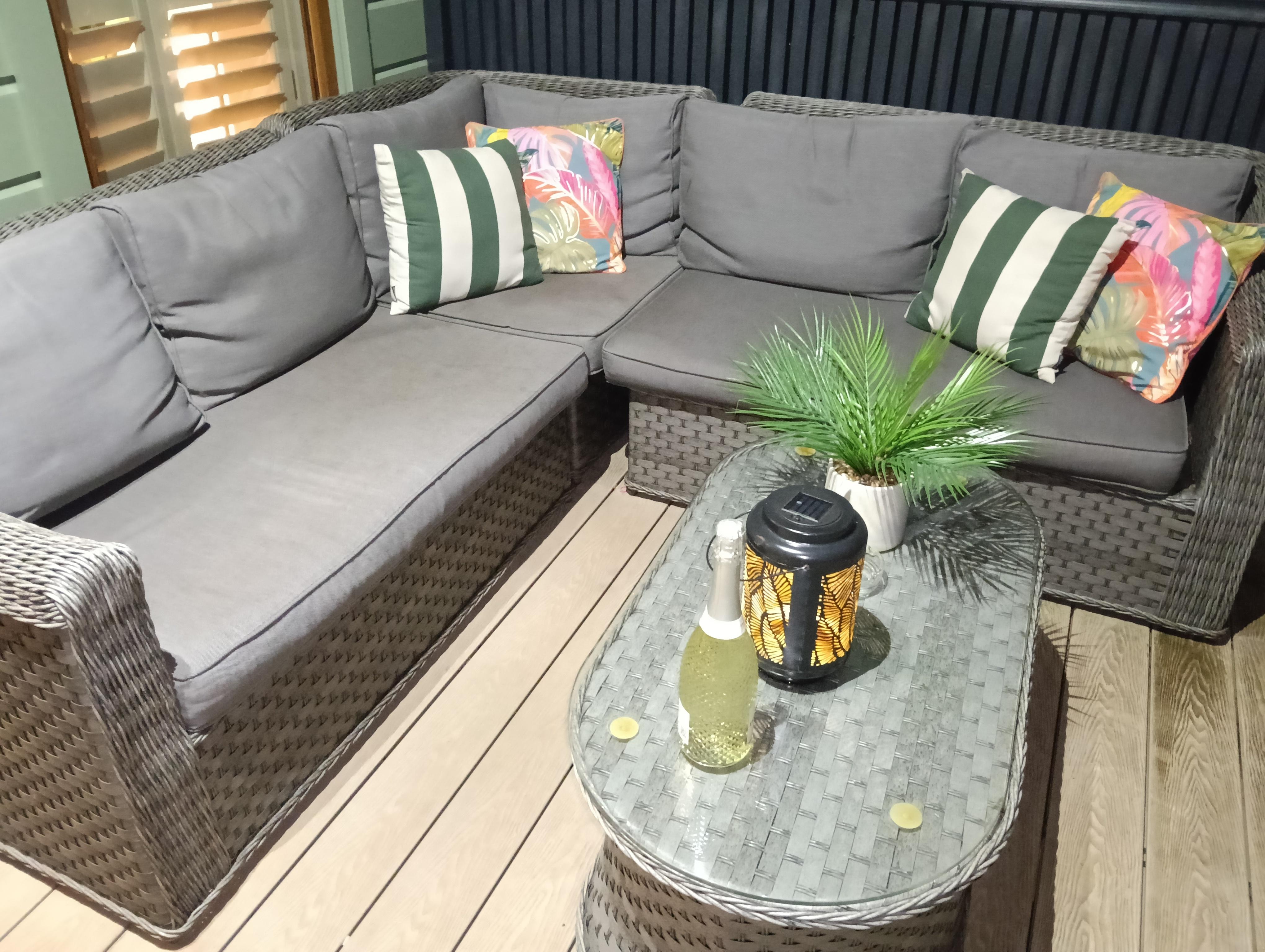 Great outside as well