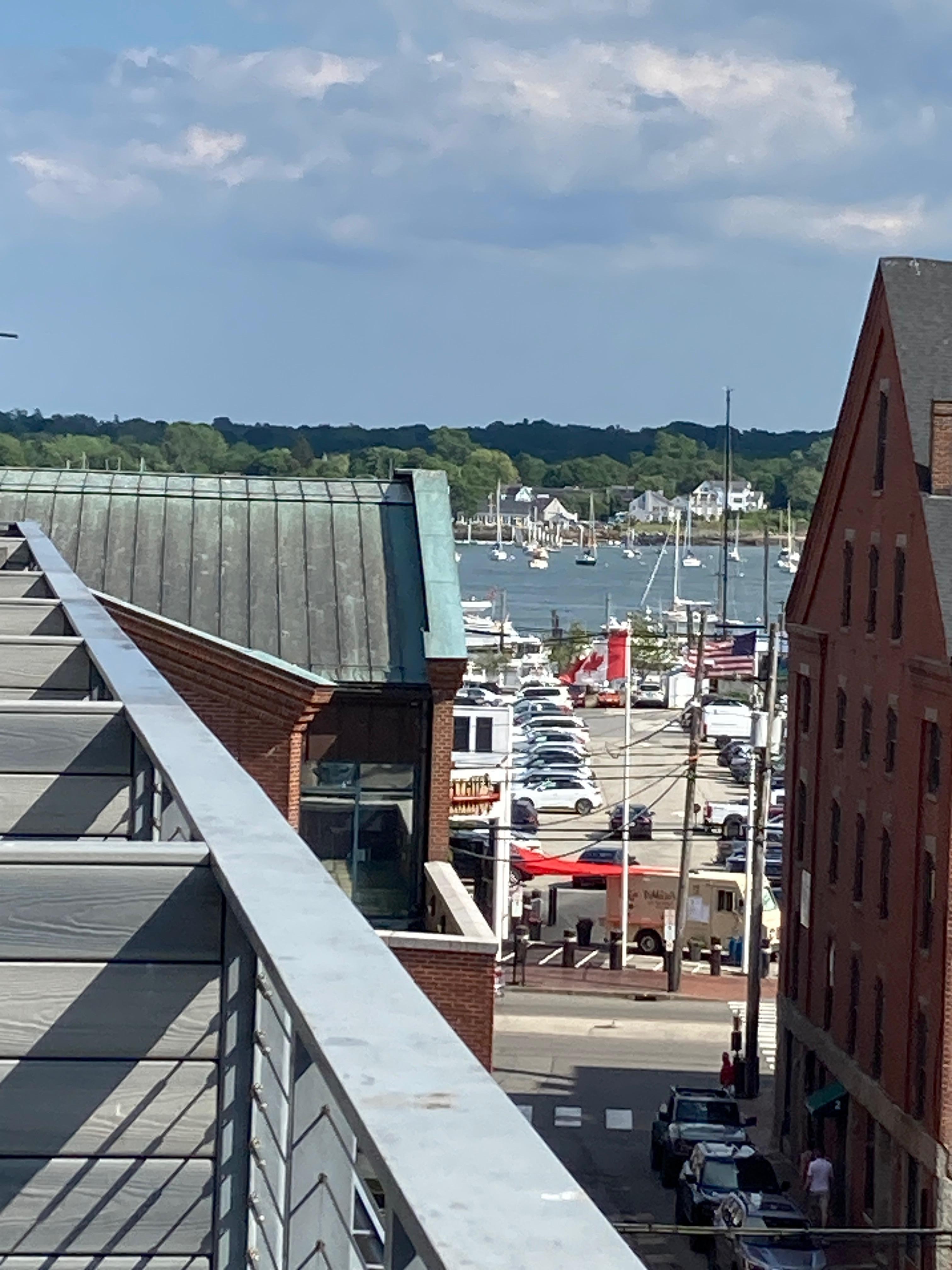 View from the balcony of room